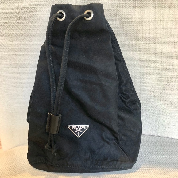 PRADA Vela Drawstring Pouch - Picture 1 of 4